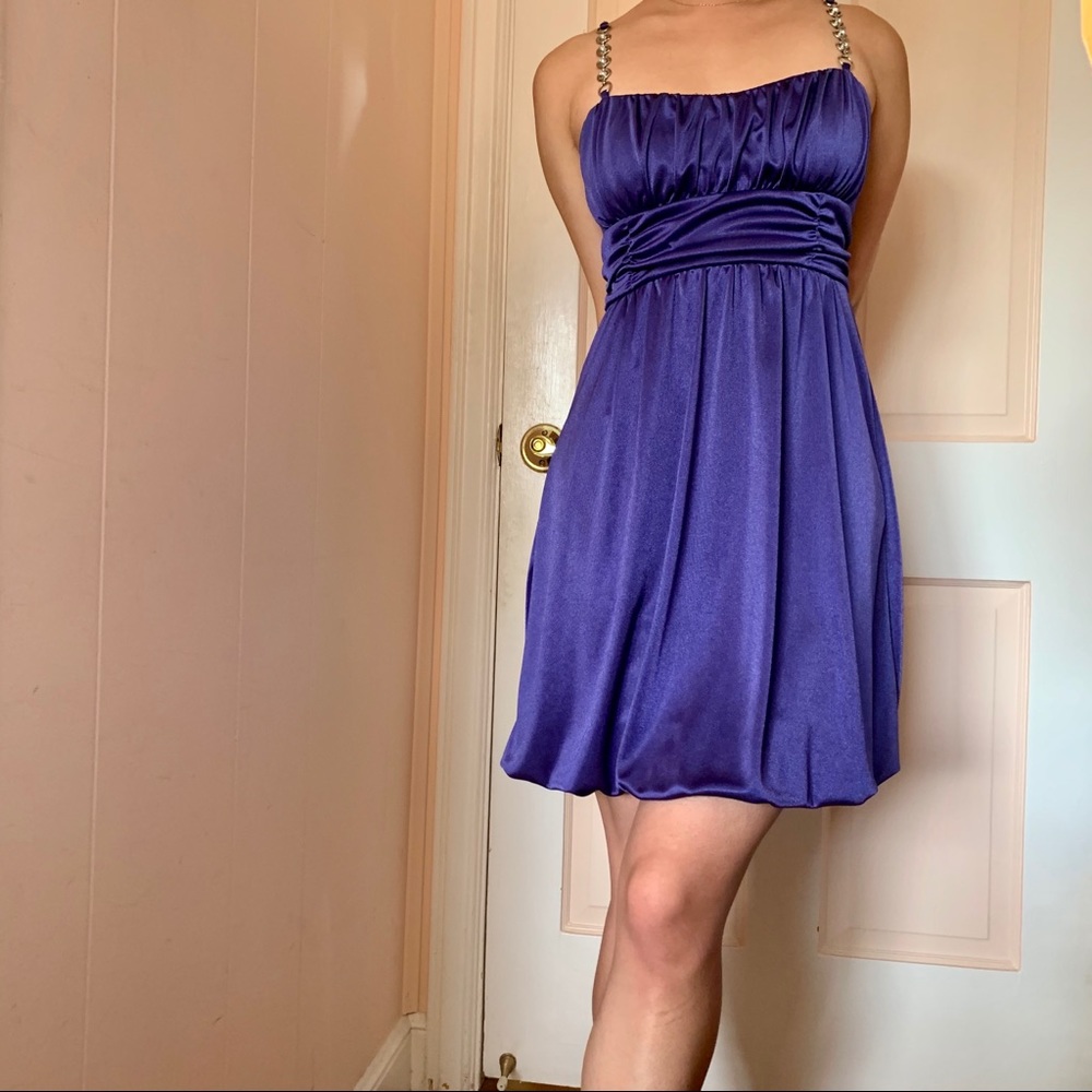 Silky bridesmaids dress